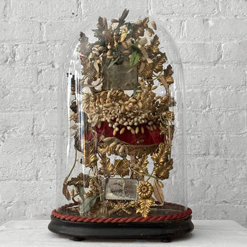 19th Century French Globe de Mariée Marriage Cloche (GM05)