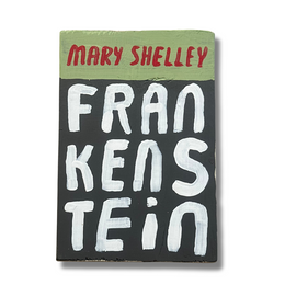 Leanne Shapton "Frankenstein" Painted Wooden Book