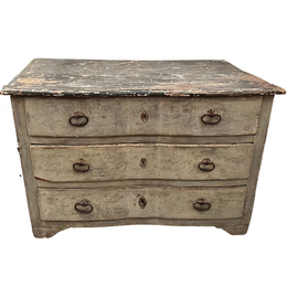 Early 19th Century French 3 Drawer Dresser