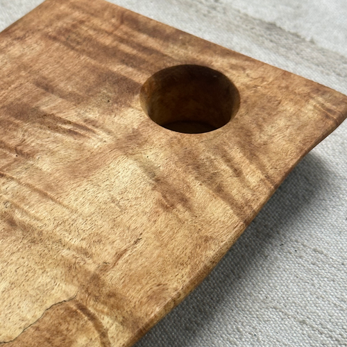 Spencer Peterman 9" Spalted Maple Small Cutting Board (No. PB2414)