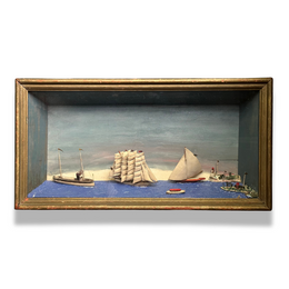 19th-century Ship Diorama
