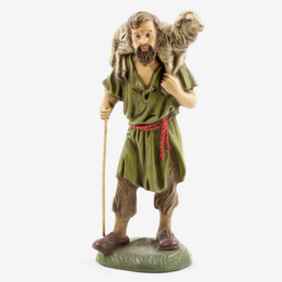 Shepard with Sheep Nativity Figure
