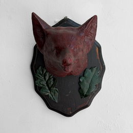 Early 20th-century Black Forest Carved Fox (BFF-01)