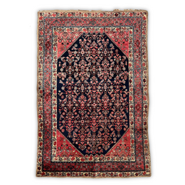 4'7" x 6'9" Antique Hamadan Rug #4