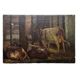 Evert Rabbers Landscape Painting (2330)