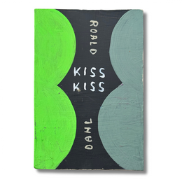 Leanne Shapton "Kiss Kiss" Painted Wooden Book