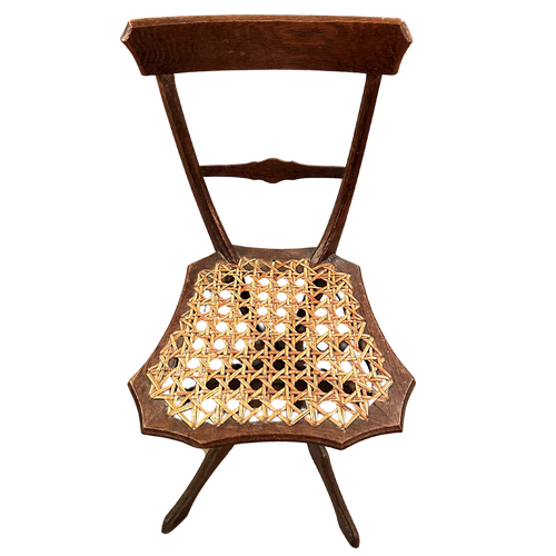Early 20th Century Decorative Black Forest Chair Pair