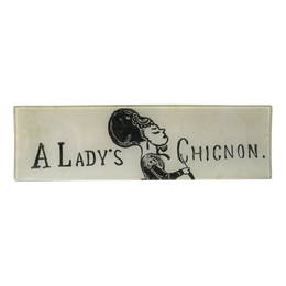 A Lady's Chignon (Flash Card) - FINAL SALE