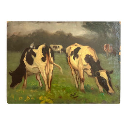 Evert Rabbers Landscape Painting (2345)