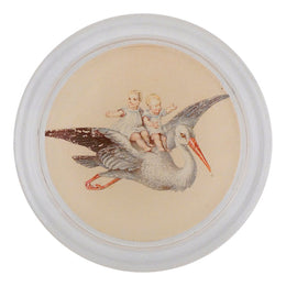 Stork with Twins (Right) - FINAL SALE