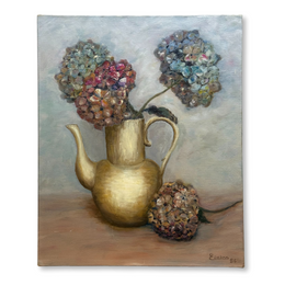Mid 20th-century Dutch Floral Still Life Painting