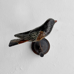 Early 20th-century Black Forest Carved Bird (BFB-02)