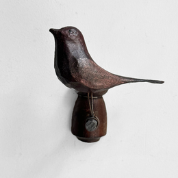 Black Forest Carved Bird (531)