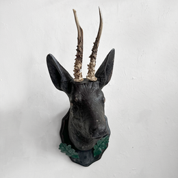Black Forest Carved Deer (#532)