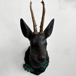 Black Forest Carved Deer (#547)