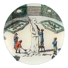 Winter Garden Snowman 1780 - FINAL SALE