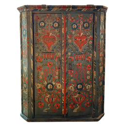 Early 19th-century Austrian Tyrolean Folk Art Cabinet