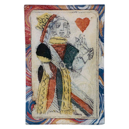 Queen of Hearts (on Marble) - FINAL SALE