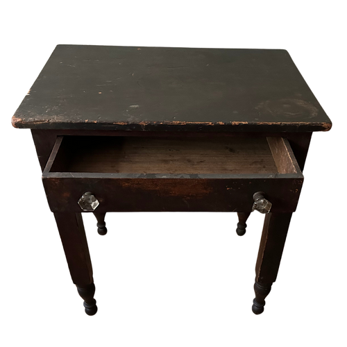 19th Century American Table with Drawer