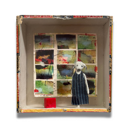 "Ruth Loves Her Magic Window" Assemblage