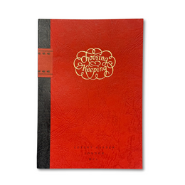 Vermilion Micro-Grid Notebook