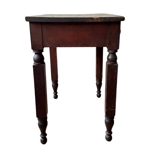 19th Century American Table with Drawer