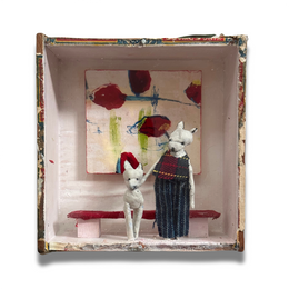 "Rose and Her Pup" Assemblage