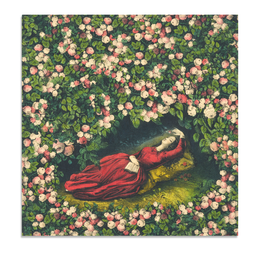 Summerill & Bishop x John Derian "Sleeping Beauty" Linen Napkin Set of 6