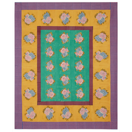 Lisa Corti Cotton Panel in Corolla Gold Veronese 220 x 270cm