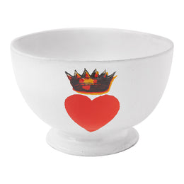 Heart with Crown Bowl