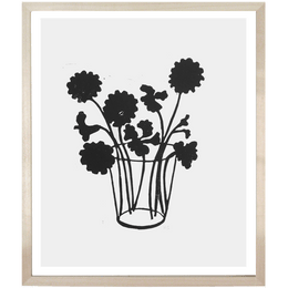 Flowers in a Glass Tumbler 1