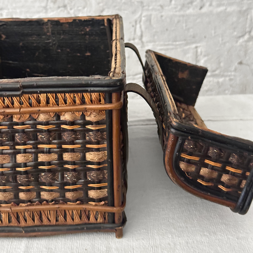 19th Century French Market Basket No. MB02
