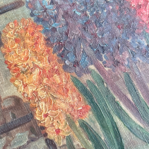 20th Century Dutch Hyacinth Still Life Painting