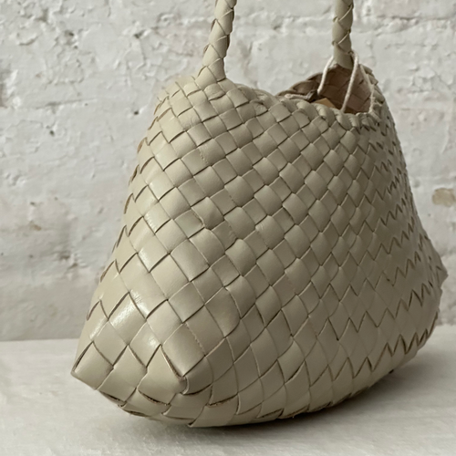 Leather Dragon Diffusion Rosanna Bag in Pearl