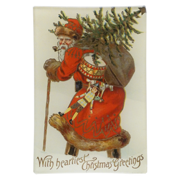 Santa with Tree (With Heartiest Christmas Greetings) - FINAL SALE