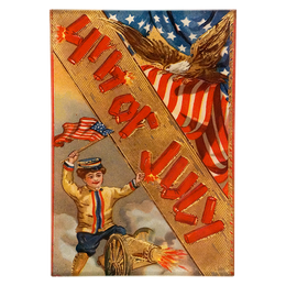 Boy with Cannon (4th of July)
