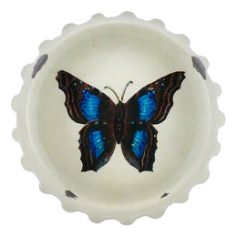 Blue Brown Butterfly - FINAL SALE
