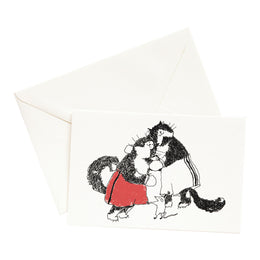 Grace Coddington "Blanket & Jimi's Break" Card & Envelope