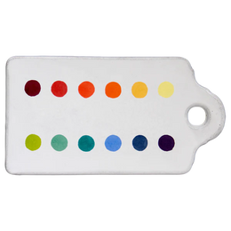 Color Palette Serving Plate