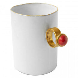 Serena Red Ring Cup