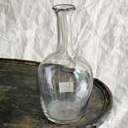 19th Century French Glass Carafe (#5)