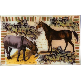 Donkey & Horse (Collage)