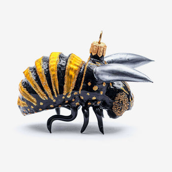 Gold & Black Bumblebee Ornament