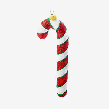 Red & White Candy Cane Ornament