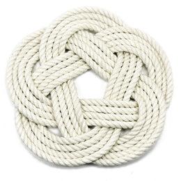 10" Nautical Sailor Knot Trivet