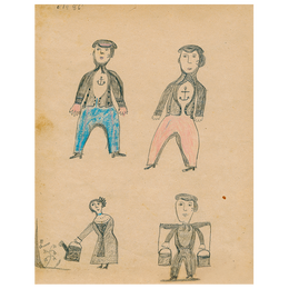 Sailor Friends / Gardening / Lady with Pail (p 340)