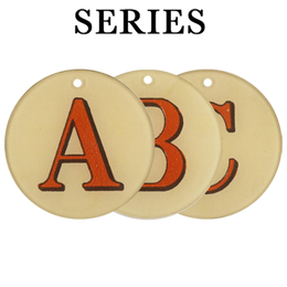 Red Letters (A-Z & !? Available)