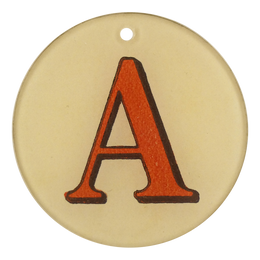 Red Letters - A