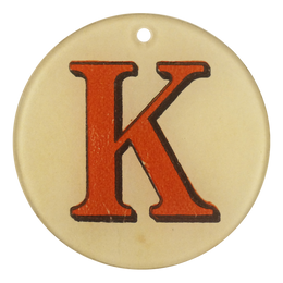 Red Letters - K