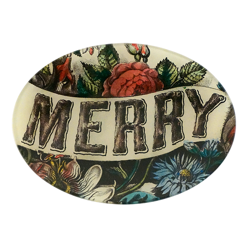 Merry made by hand using the decoupage technique